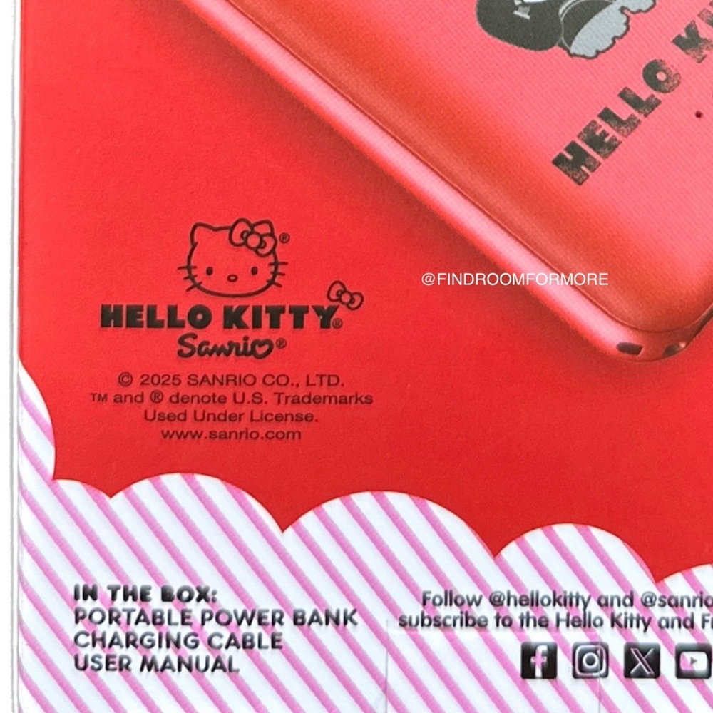 Hello Kitty Portable Power Bank - Picture 6 of 9